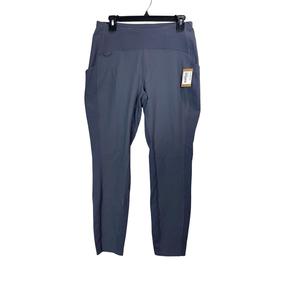 Title Nine Sylvan Hybrid Tights Gray Hiking Leggings 270910 women L Athletic NWT